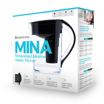 Santevia - MINA Pitcher Black